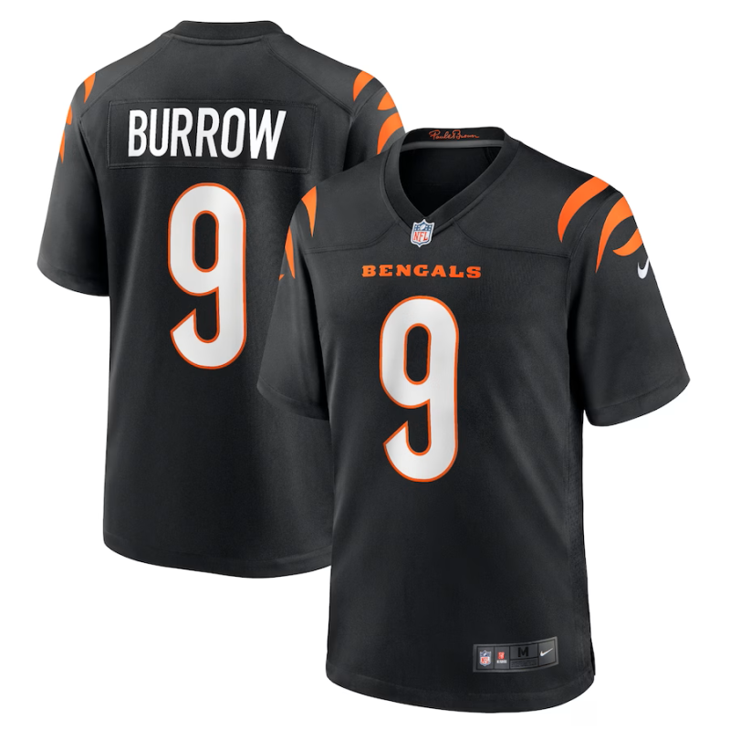 Joe Burrow Cincinnati Bengals Nike Player Game Jersey - Black