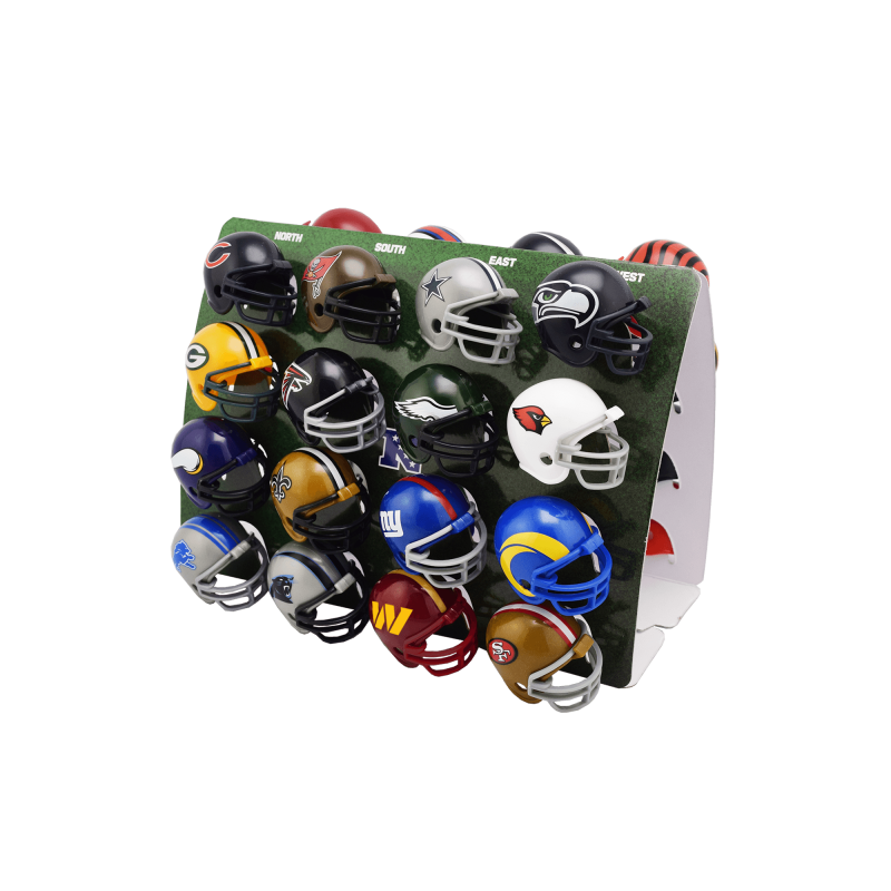 Set of all 32 NFL Pocket Helmets