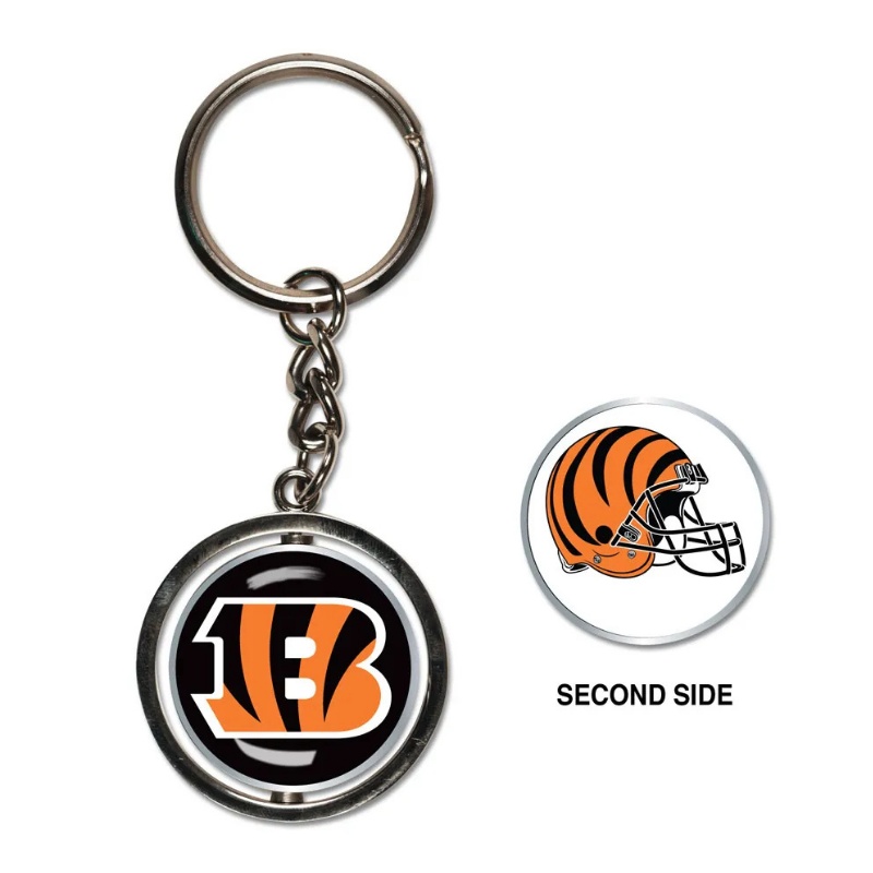 Bengals Spinner Key Ring